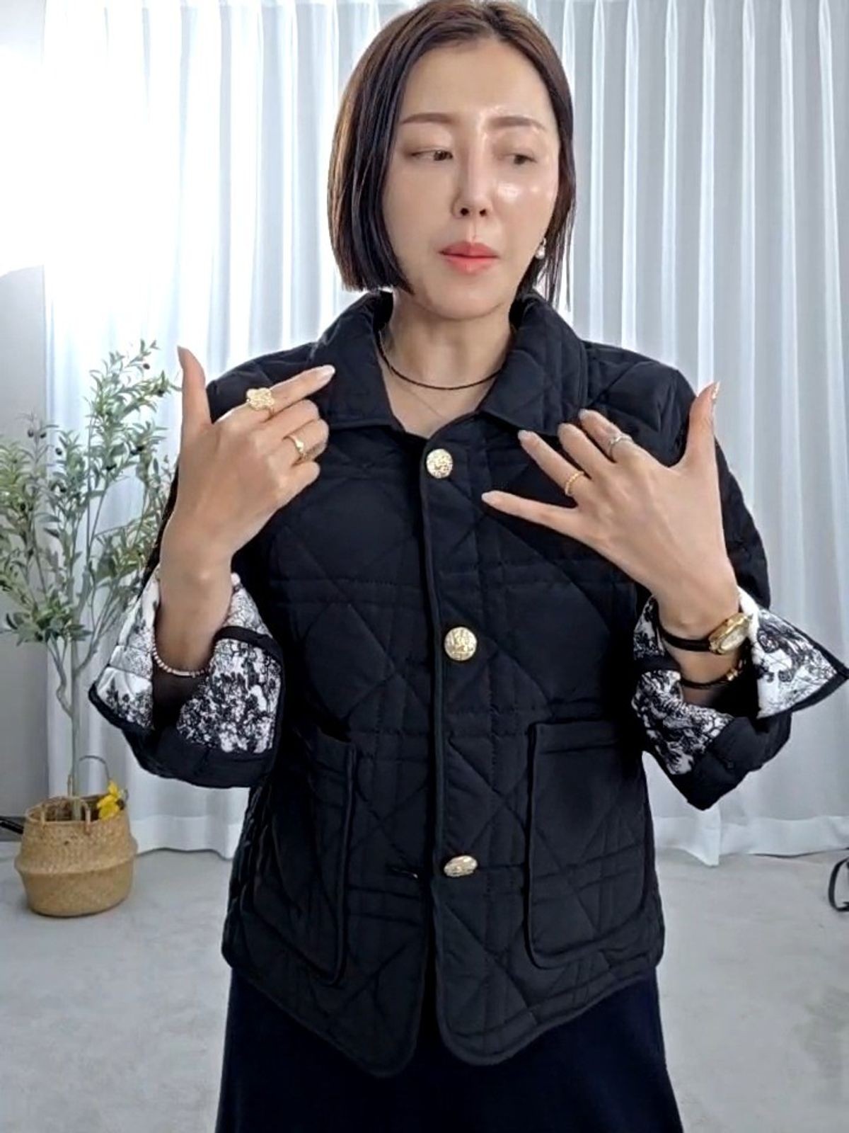 3136-2001-까나쥬퀼팅자켓 썸네일 3