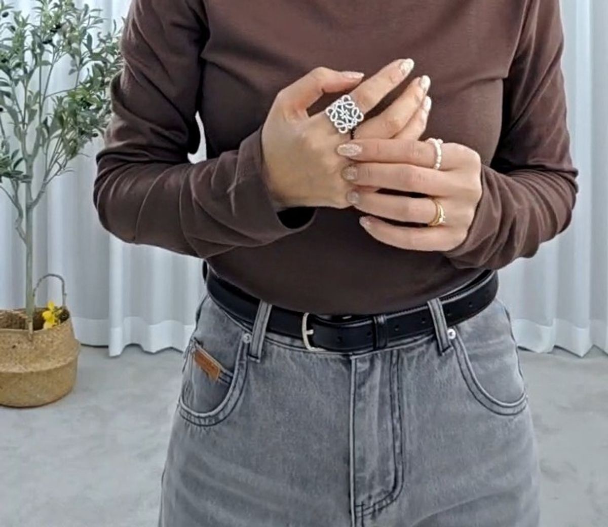 3139-2005-더로맛소가죽벨트(106cm)