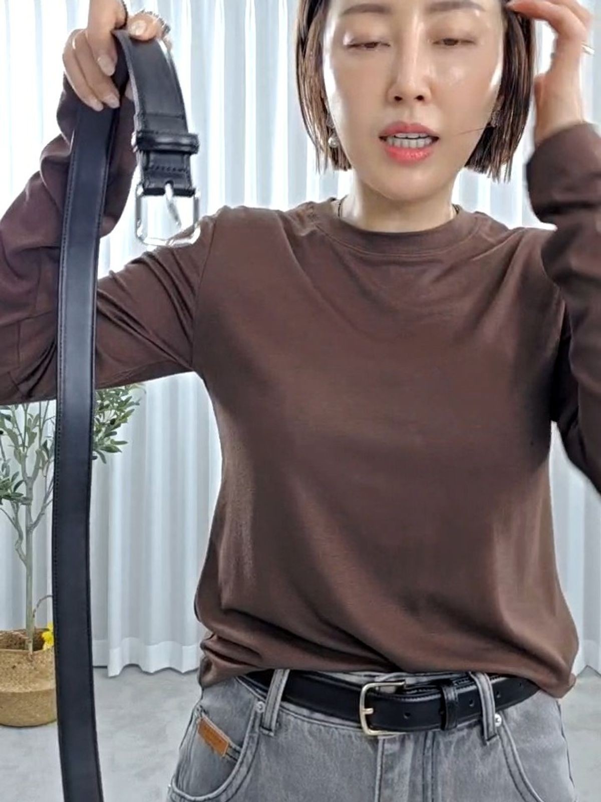 3139-2005-더로맛소가죽벨트(106cm) 썸네일 2