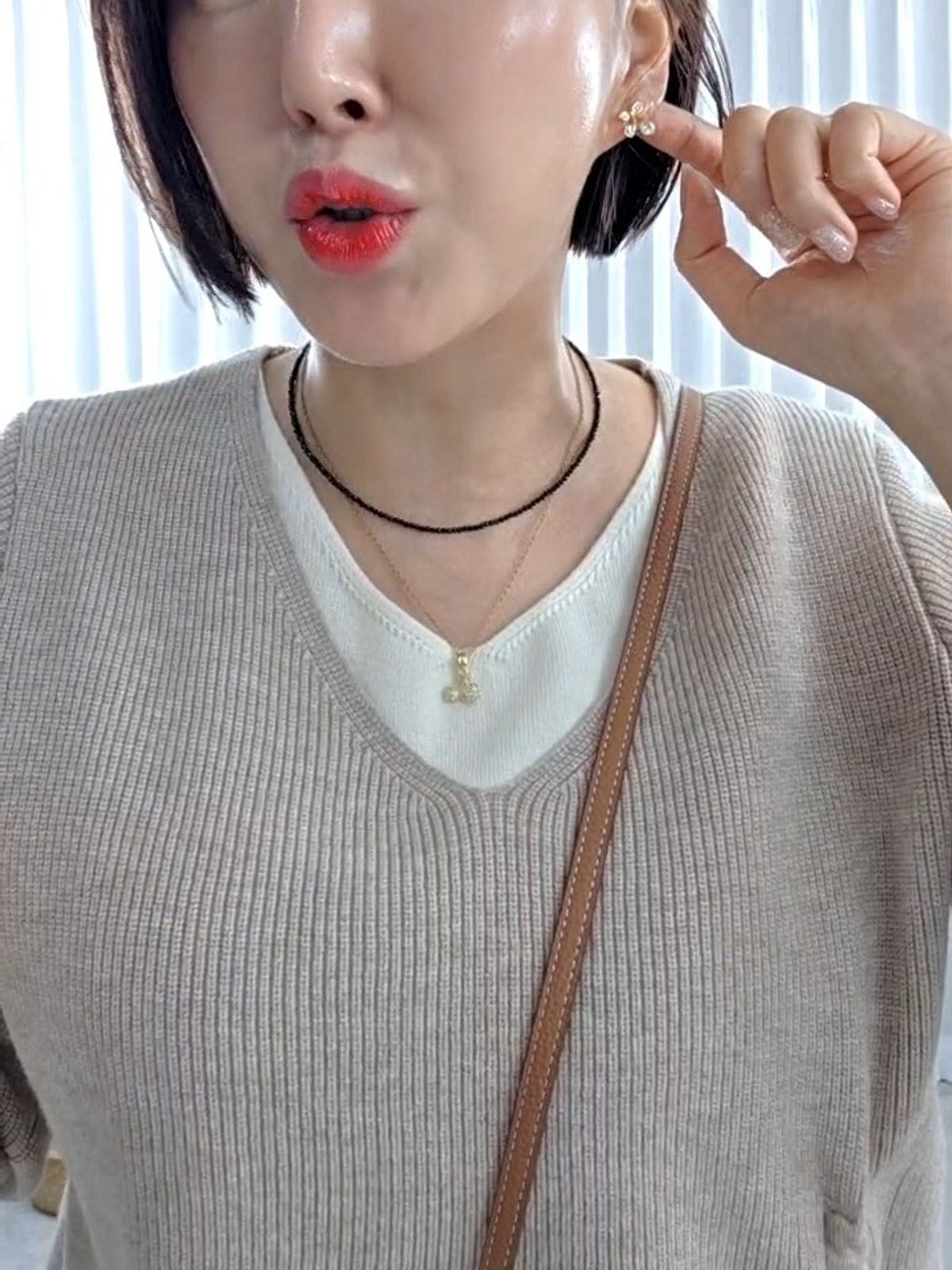 3922-앵두귀걸이