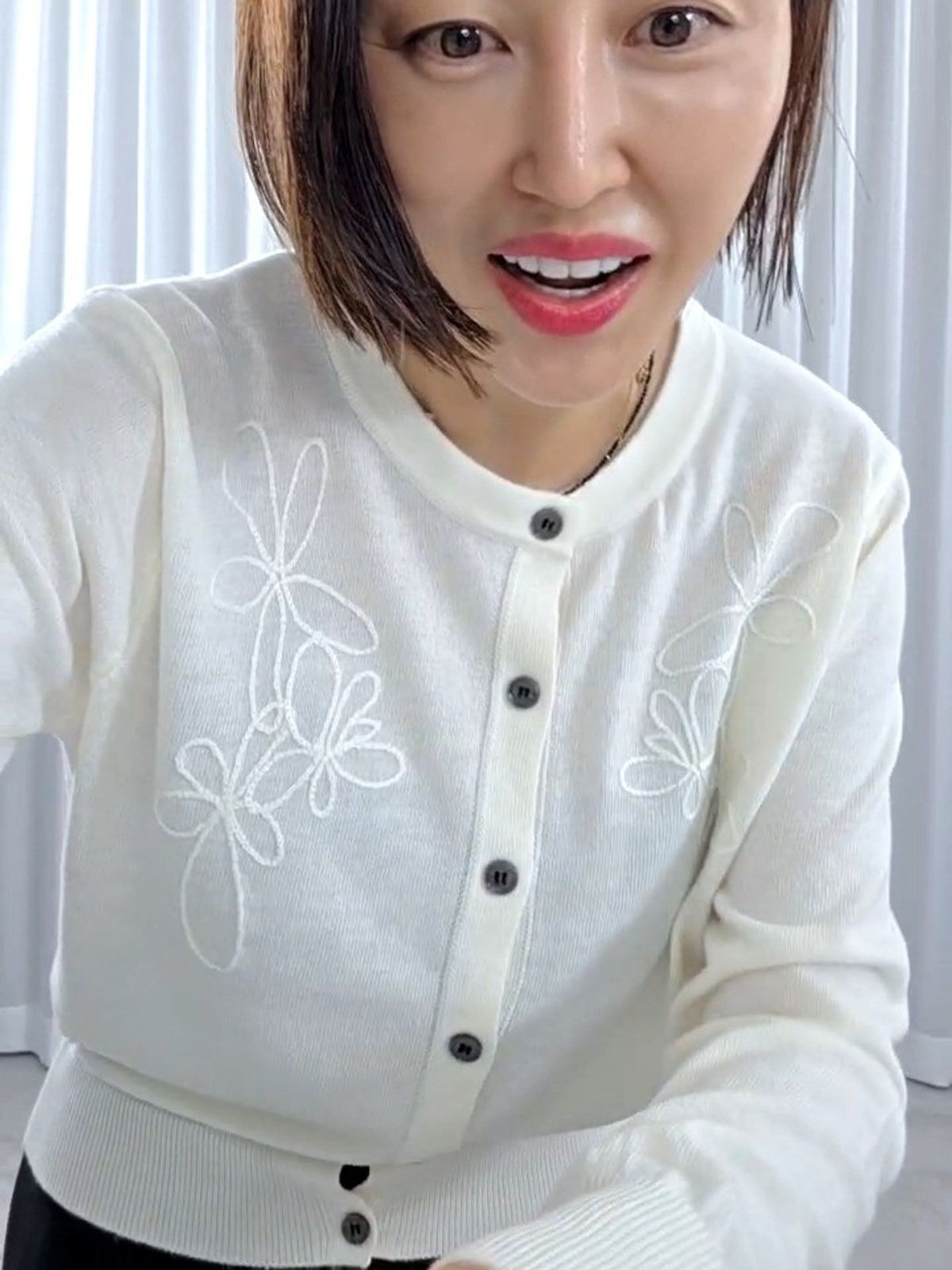 31557-청담플라워가디건