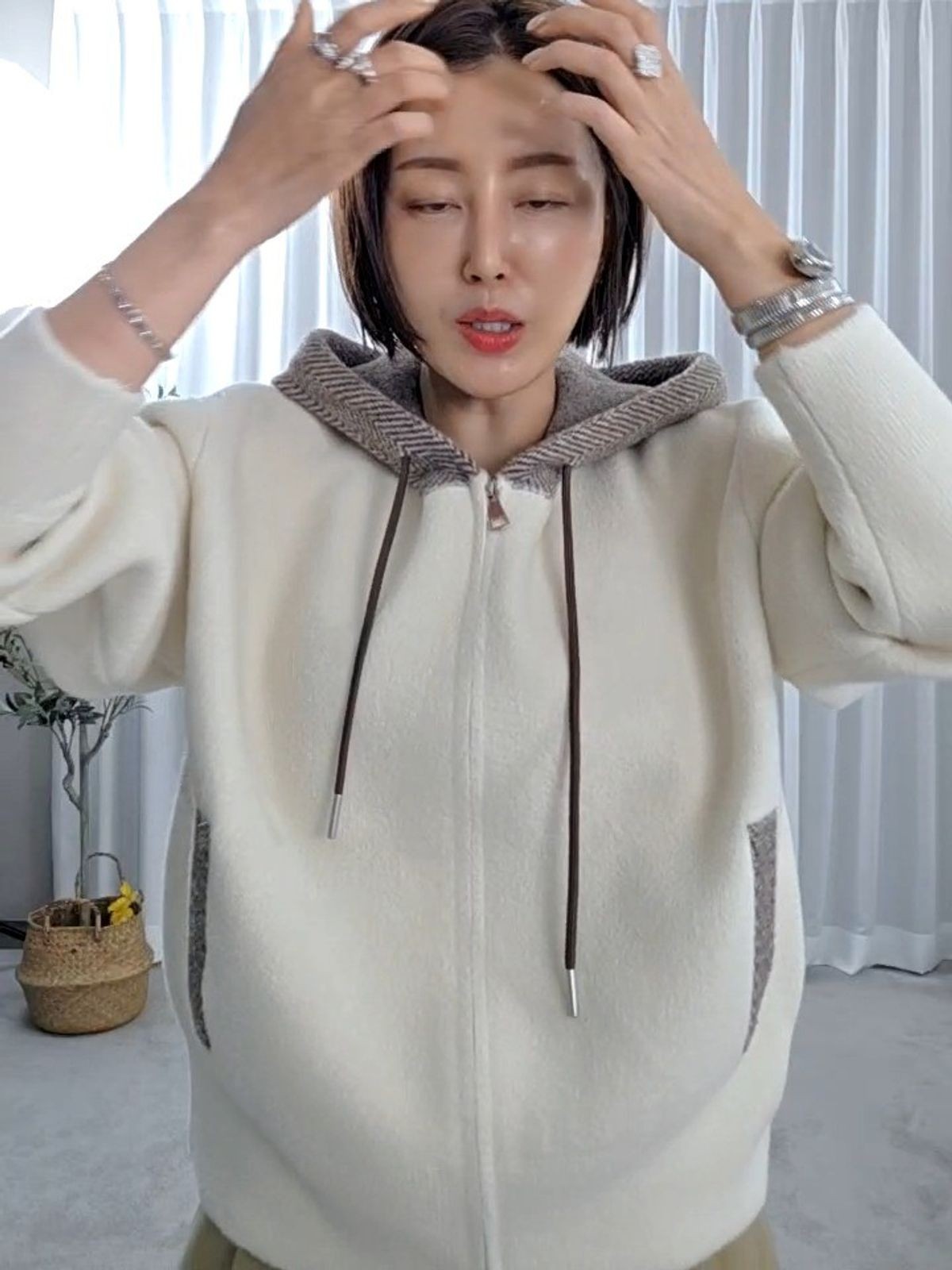 31578-포근한후드자켓 썸네일 2