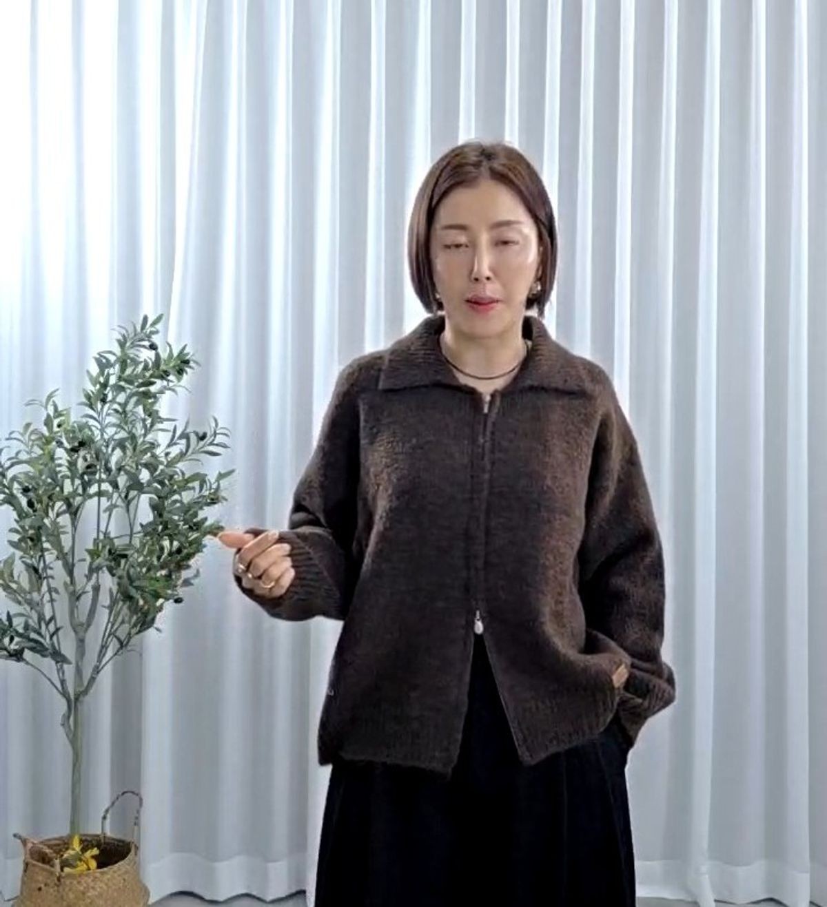 31607-더로무드양모투웨이가디건 썸네일 2