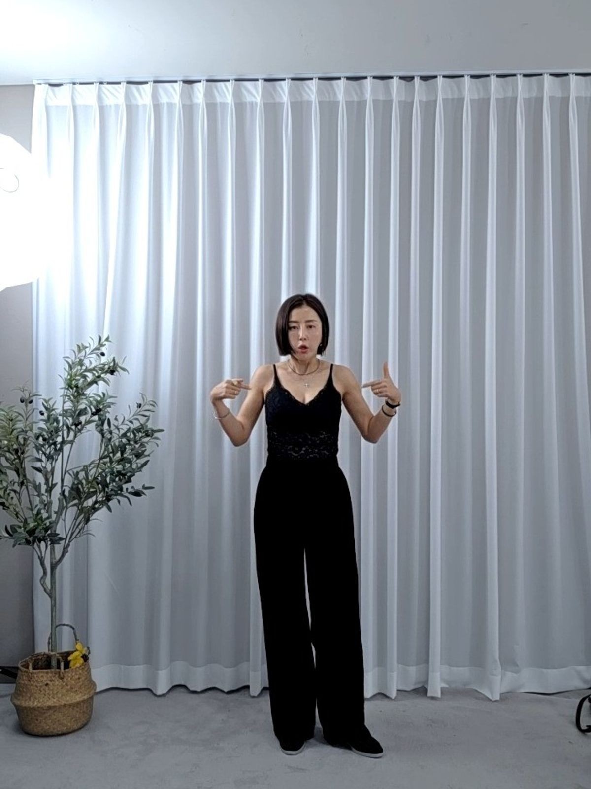 31616-핀턱예술코듀로이밴딩팬츠