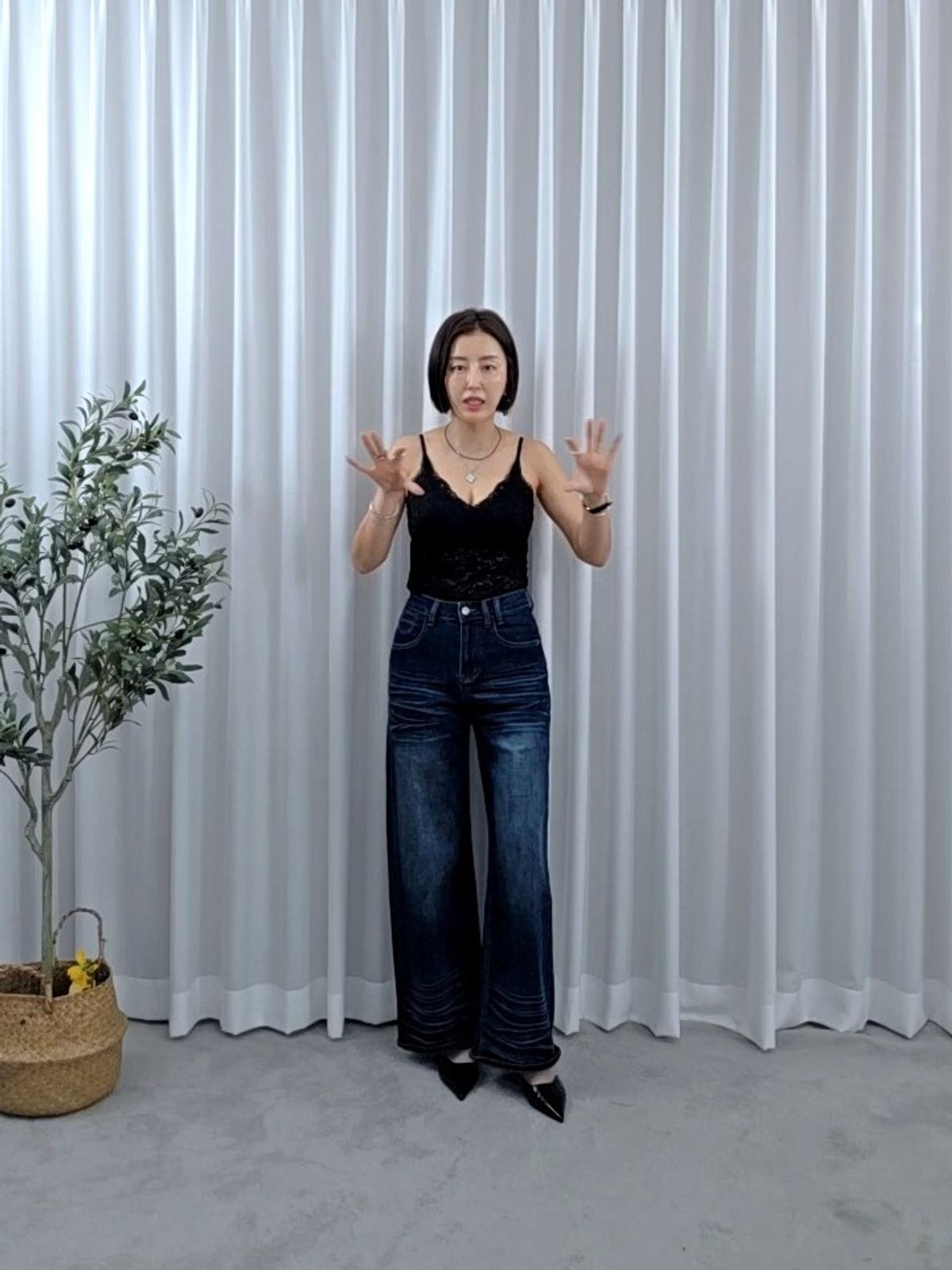31737-워싱예술가을데님팬츠 썸네일 4
