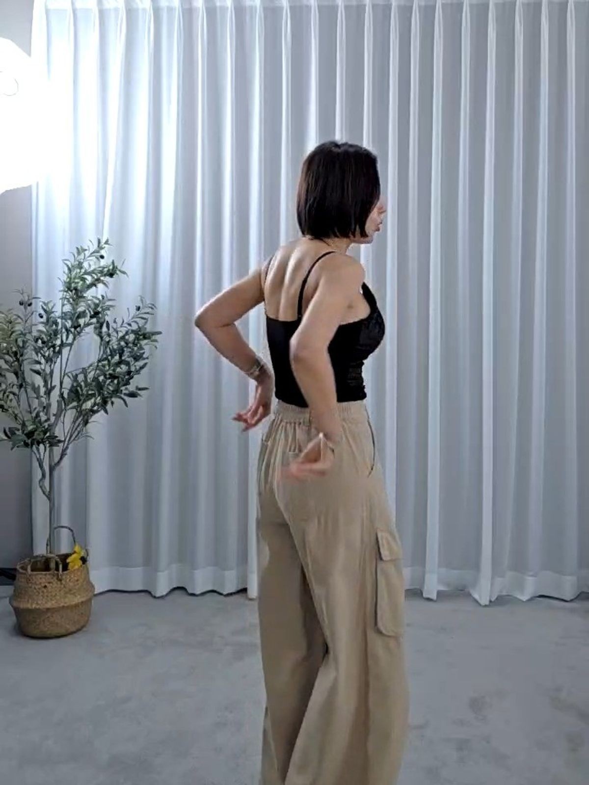 31776-새우깡카고팬츠