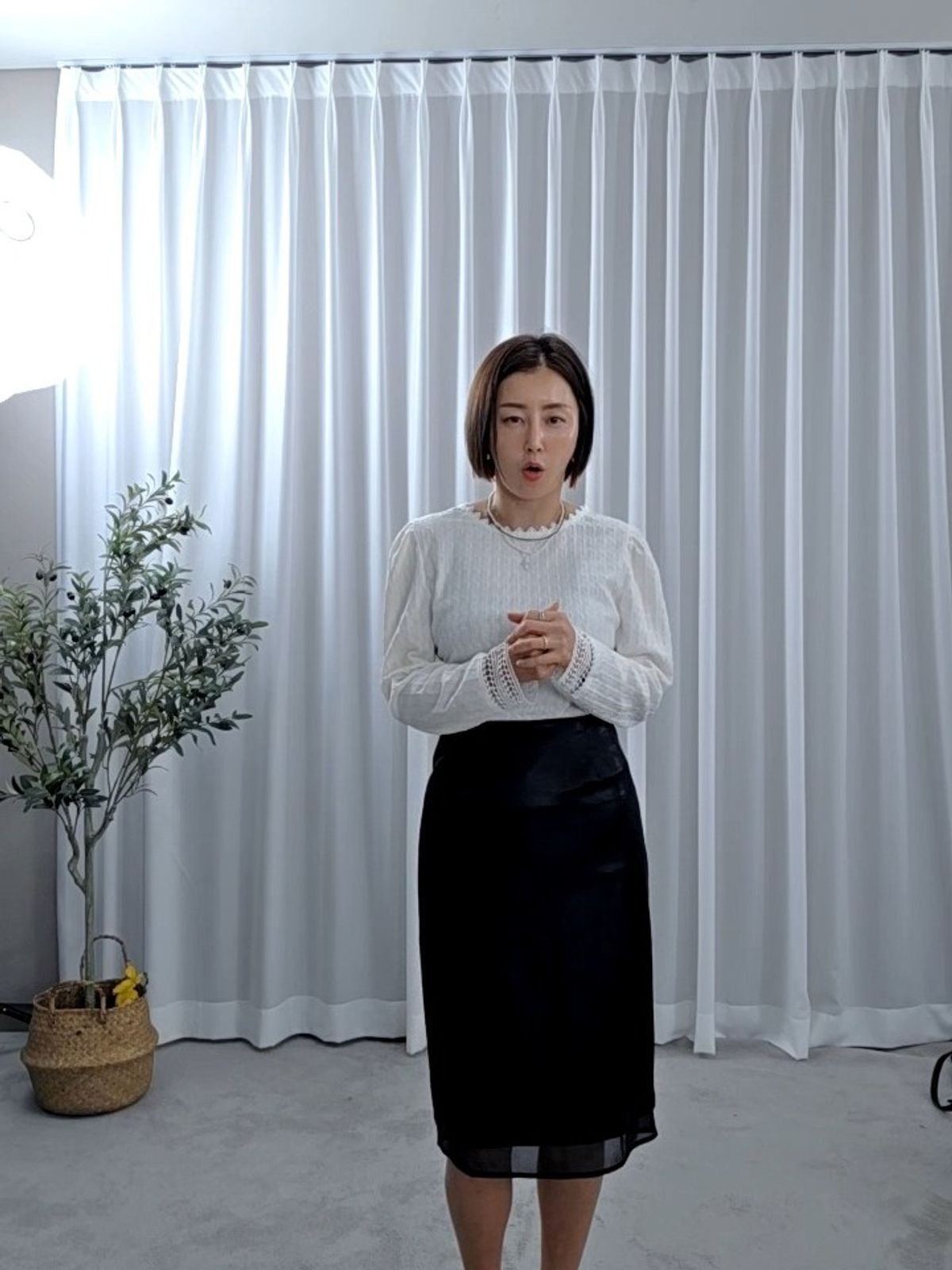 31840-오간자레더스커트 썸네일 2
