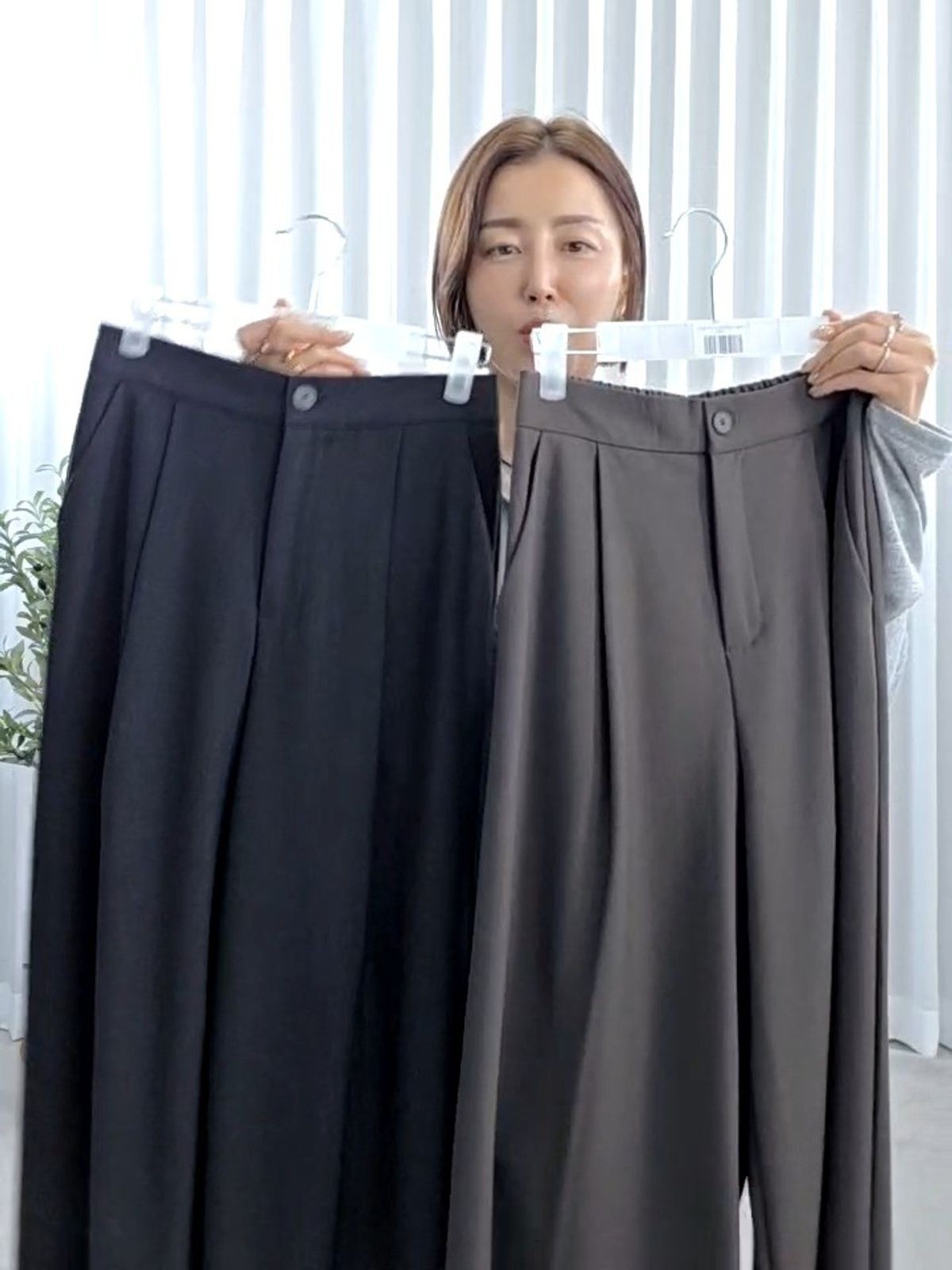 31844-귀티촤르르뒷밴딩슬랙스 썸네일 3