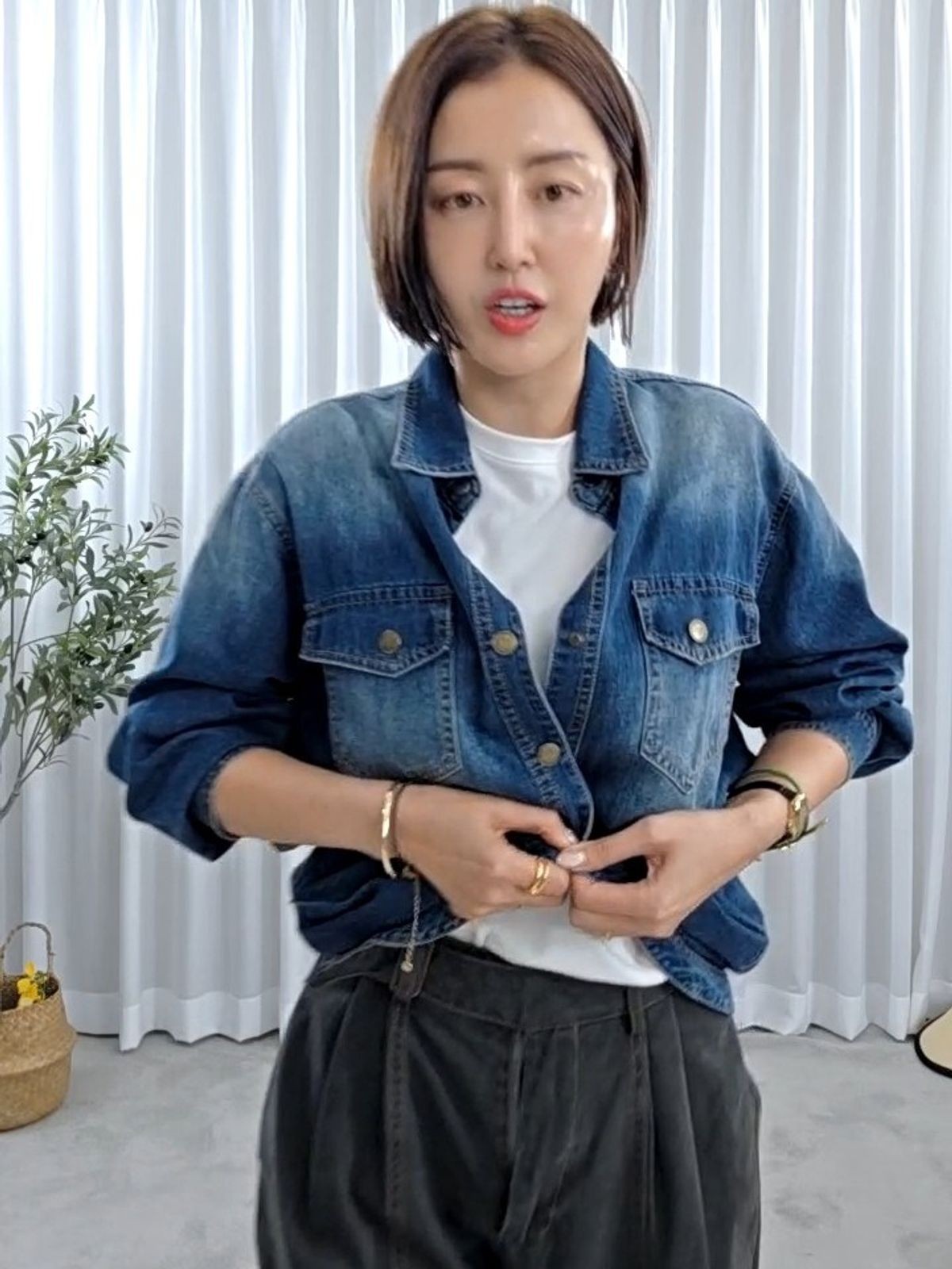 31846-미우무드진청데님셔켓(소장가치10000) 썸네일 4