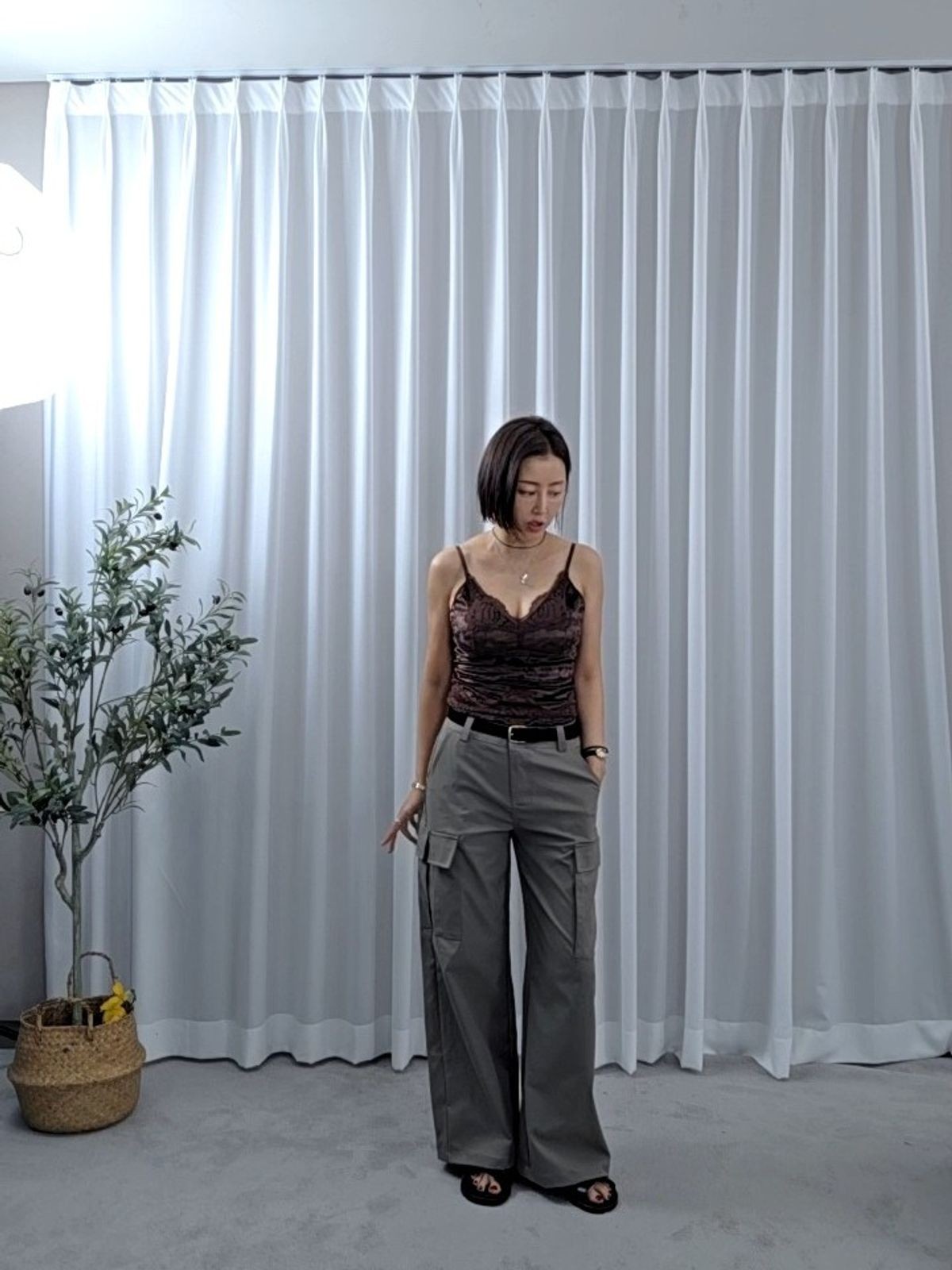 31850-매년입는카고팬츠(벨트세트) 썸네일 4