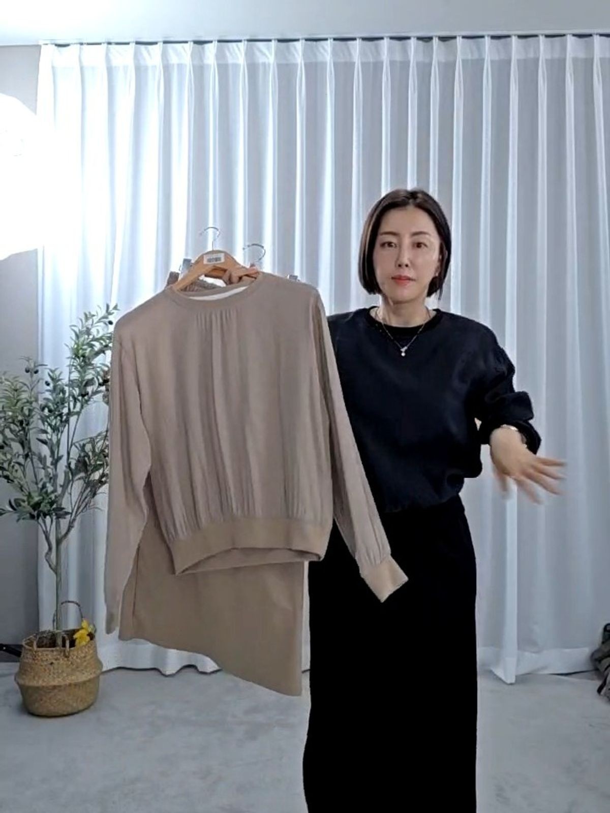 31864-데일리맨투맨(모달실크)투피스 썸네일 4