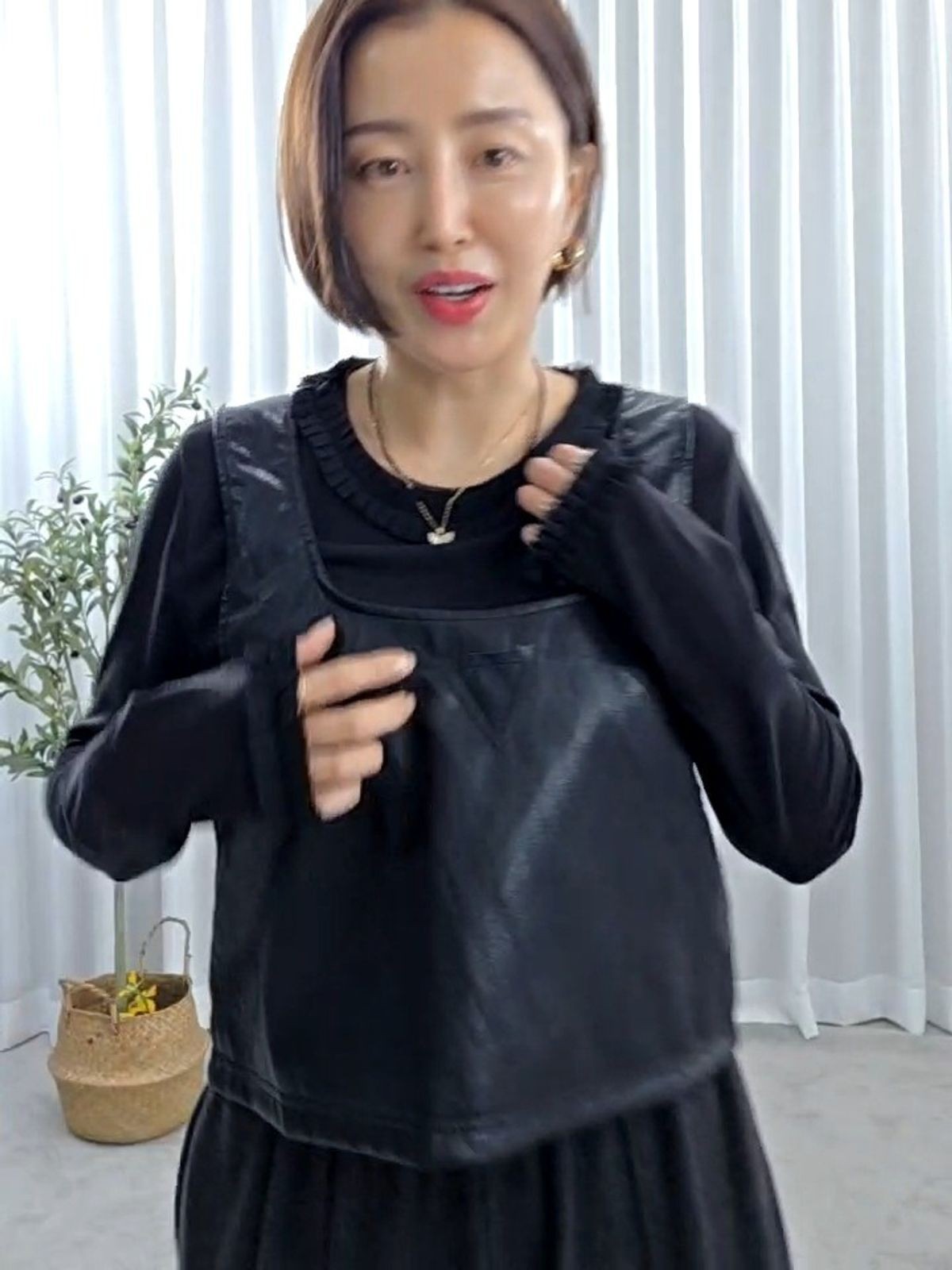 31957-프라맛레더조끼