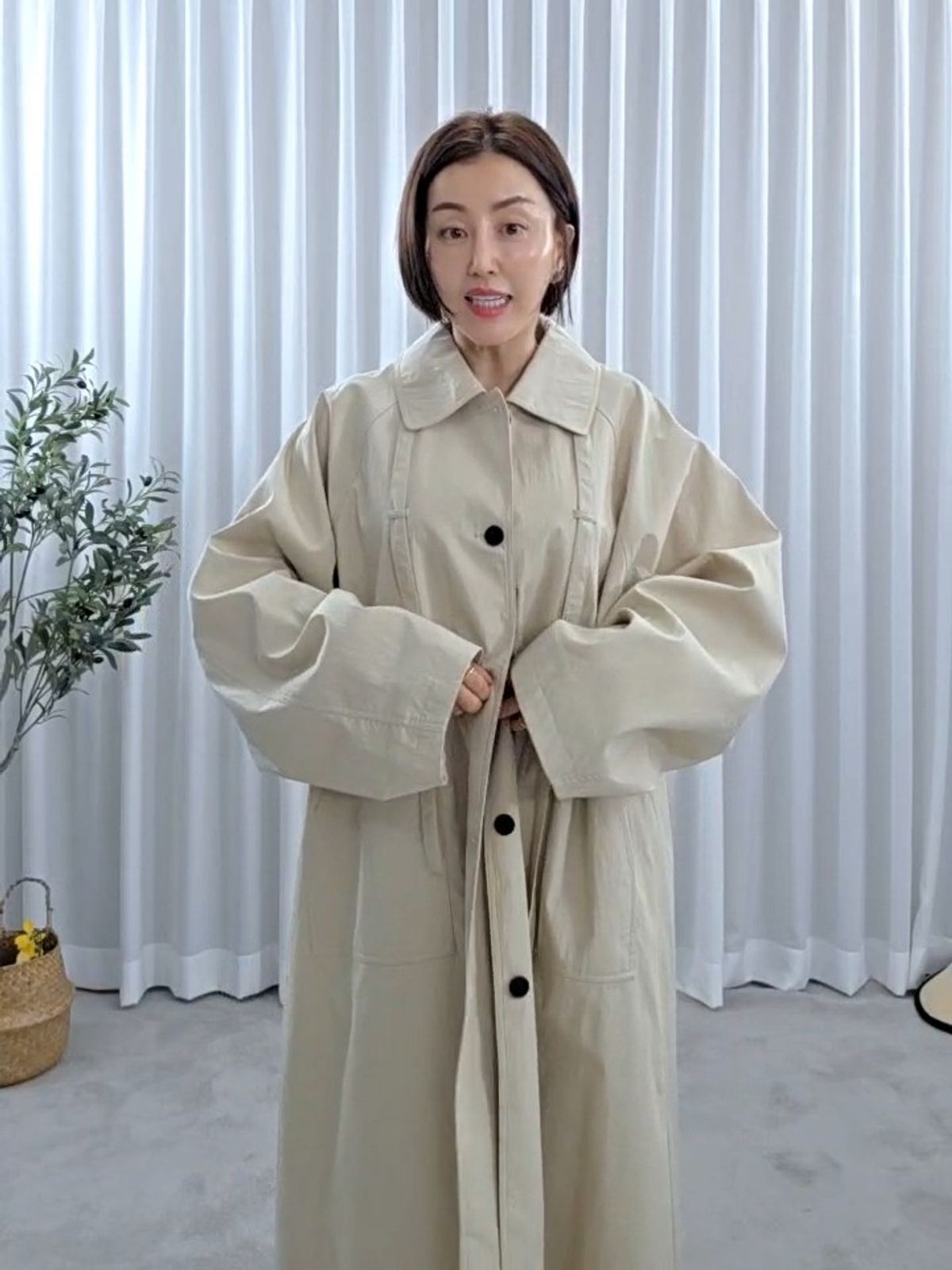 32236-마시모두무드롱트렌치